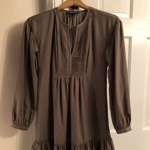 Banana Republic Olive Green Dress